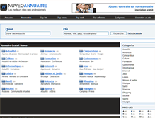 Tablet Screenshot of annuaire.nuveo.fr